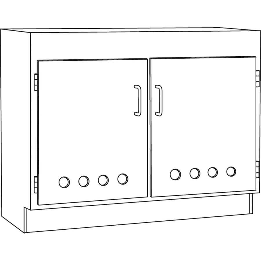 ProGard NU-50 Vented Acid Storage Cabinet | NuAire