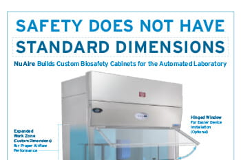 Custom Biosafety Cabinets for the Automated Laboratory
