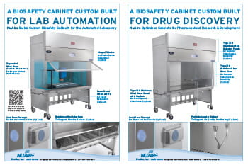 Custom Biosafety Cabinets for Lab Automation and Drug Discovery