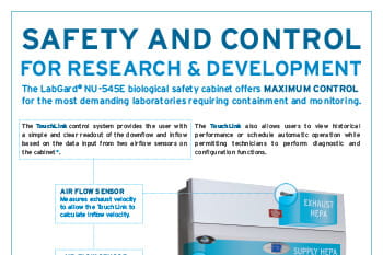 LabGard NU-545E Biosafety Cabinet: Safety and Control for Research & Development