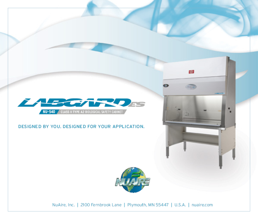 LabGard ES NU-540 Class II, Type A2 Biosafety Cabinet