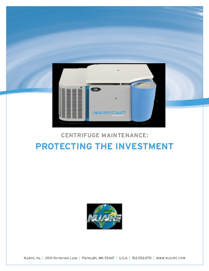 Centrifuge Maintenance: Protecting the Investment