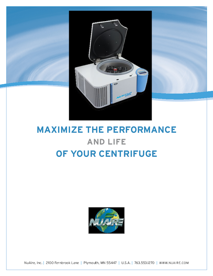 Centrifuge Preventative Maintenance