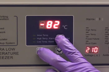 Blizzard NU-99XXXJ Ultralow Freezer Setting the Door Alarm Delay