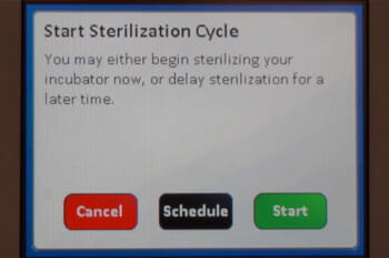 CO2 Incubator 145C Decon Cycle