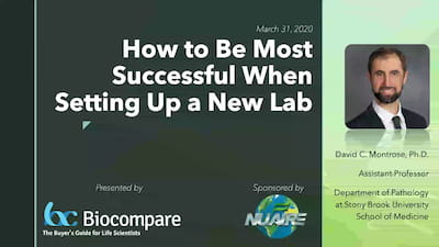 Tips for Setting Up a New Lab