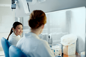 Multiple Users in a Class II Biosafety Cabinet