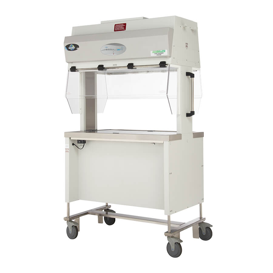 Dual sided animal transfer station NU-620-40UB0