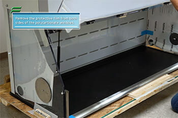 NU-813 Containment Ventilated Enclosure Arrival & Unpacking