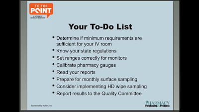 Role of Environmental Monitoring in the Cleanroom