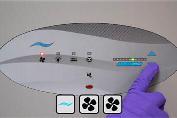 Setting the Blower Password on the Aeromax Control System