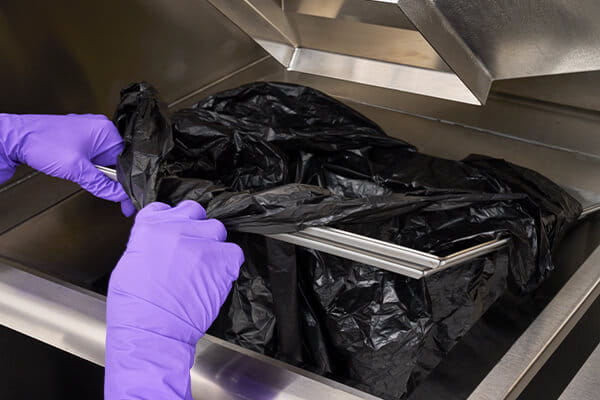 Cage Waste Station Disposal Bag Attachment