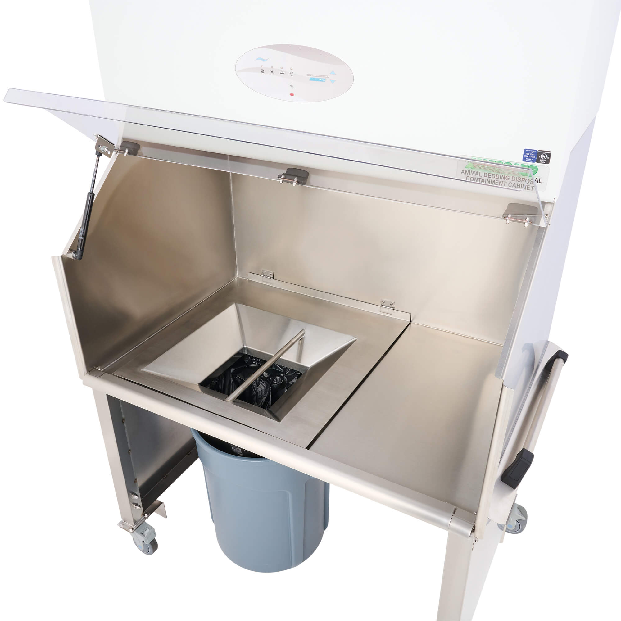 AllerGard NU-608 Cage Dump Station Work Zone