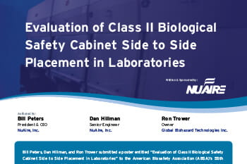 Class II Biosafety Cabinet Side to Side Placement