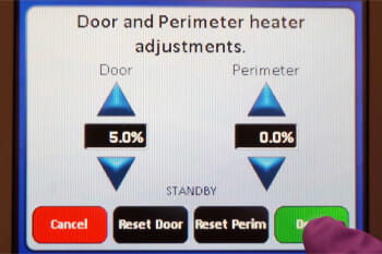CO2 Incubator Door and Perimeter Heater Calibration