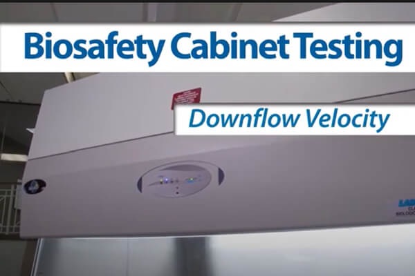 Downflow Velocity Test NSF ANSI 49