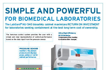LabGard NU-540 Biosafety Cabinet for Biomedical Laboratories
