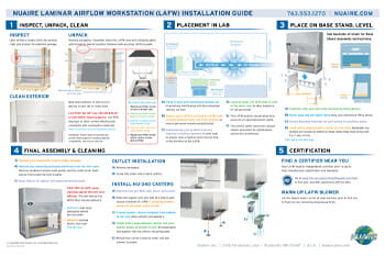 Laminar Airflow Workstation Installation Guide