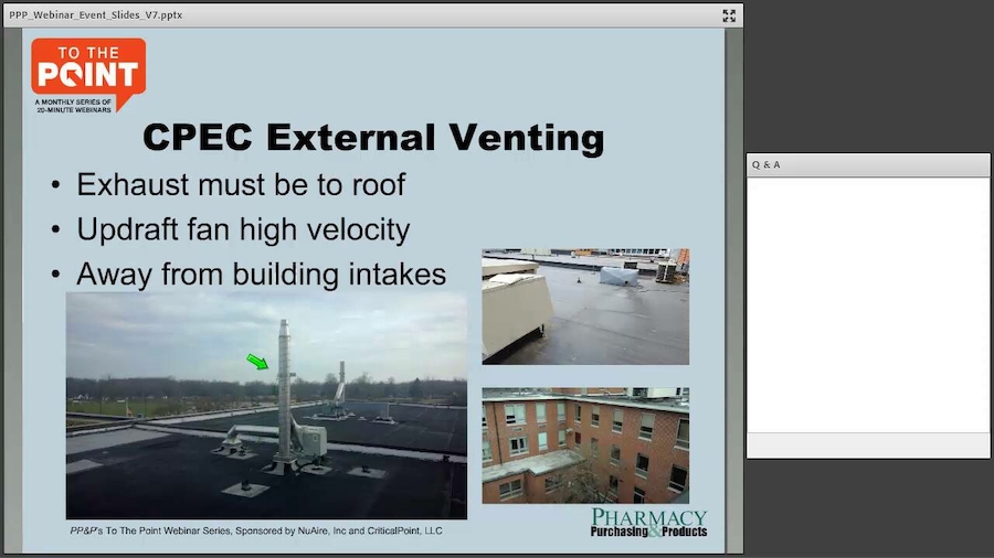 Meet USP 800 C-PEC Requirements