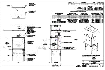 NU-240-430, NU-240-436 Specification Drawing