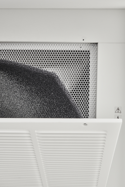 NU-340 Laminar Airflow Workstation pre-filtration system