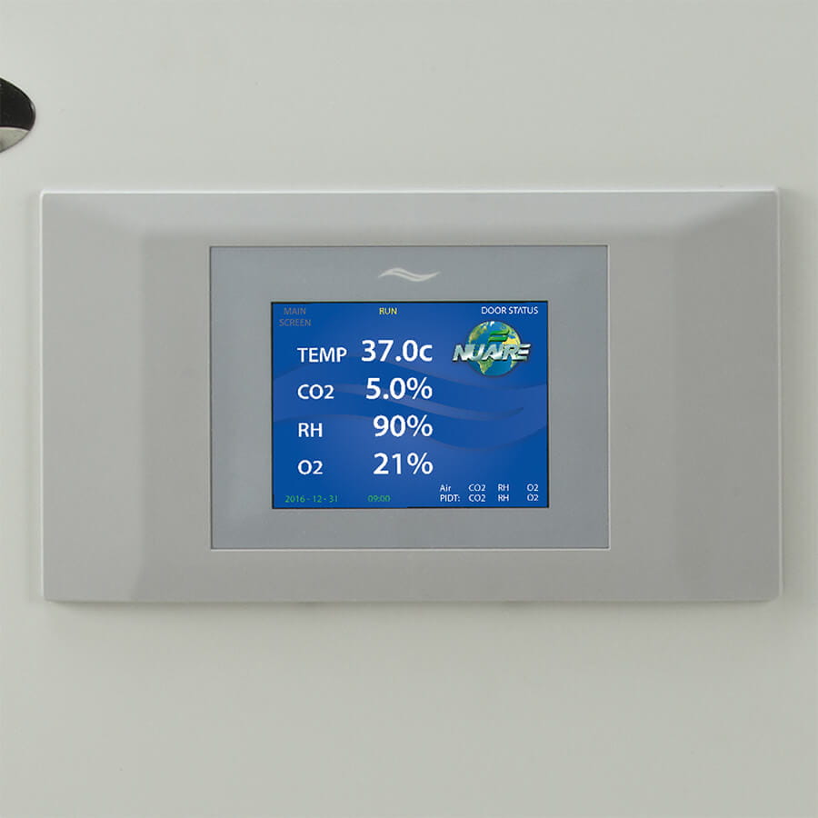 NU-5741 CO2 Incubator touchscreen