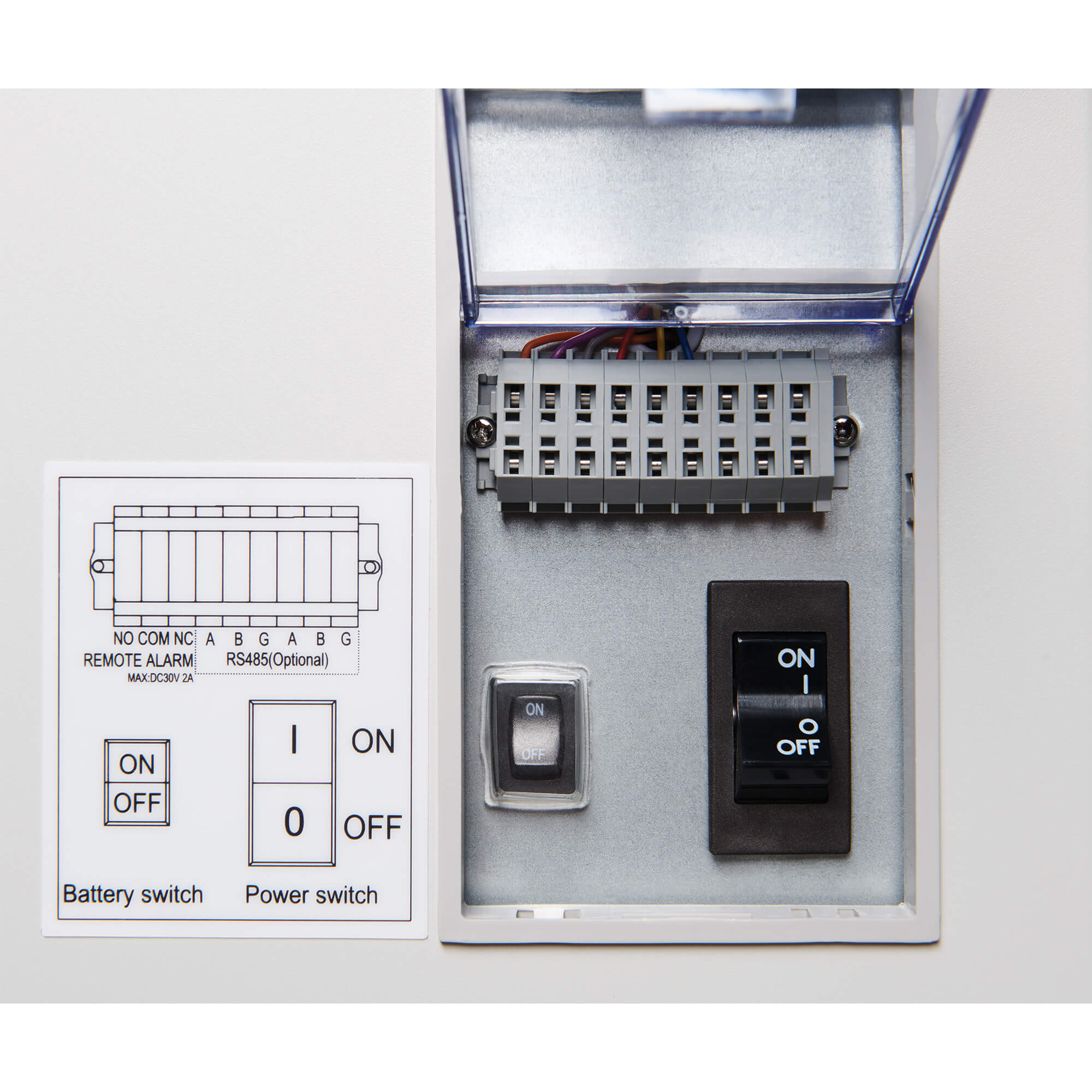 Low Temperature Freezer NU-99100J Control Panel